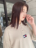 ニカ(NICA)&nbsp;【NICA】ぷつんロブ×カシスカラー☆友常