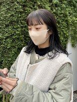 カサネ(casane)&nbsp;暗髪オリーブカラー