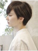大人ショートレイヤー/イメチェン/30代40代50代