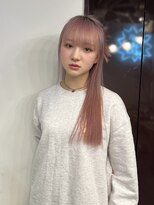 チクロヘアー(Ticro hair) nanami - white pink purple