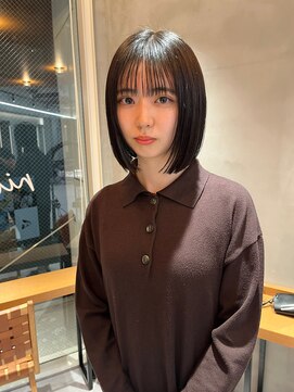 ニコ トウキョウ ヨコハマ(nico) 切りっぱなしボブ/ボブ/ミニボブ/ミディアム