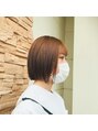 ムース 福島市店(Mousse-88-)&nbsp;ぱっつんボブ！！ヘアオイルでスタイリング簡単綺麗！