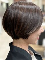 ヘアークリアー せんげん台&nbsp;大人可愛い20代30代40代 丸みショートボブ ハンサムショート