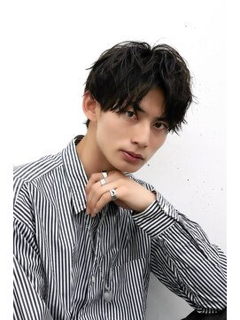 アーリー(Ali'i) ツイストスパイラルパーママッシュウルフセンターパート波巻き