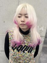 スノットバイガルテ(SNOT by GARTE) ウルフカット/レイヤーカット/裾カラー/グラデーションカラー