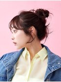 【La fith】マロンベージュ×ヘアセット