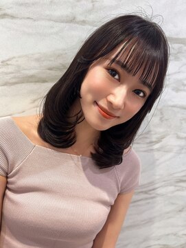 ロンド フィーユ(Lond fille) ナチュラル内巻きヘア