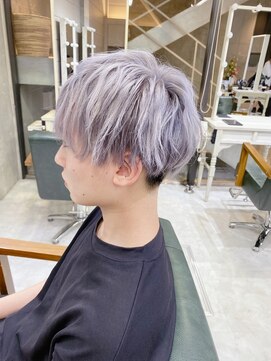 デイズ(days) 【DAYS原宿】ツーブロックマッシュメンズカットブリーチWカラー