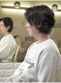 大人ニュアンスパーマ＋オーガニックカラー＋水素トリートメント