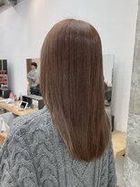 カシェル(cashel kishaba)&nbsp;ブリーチなしダブルカラーで作るベージュブラウン