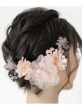 バサラ 銀座三丁目店(VASARA) ゆるふわダウン♪着物ヘア./浴衣ヘア/卒業式ヘア/成人式ヘア