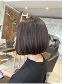 シークレットハイライトボブ CALI・田町・三田・美容室・CHIAKI