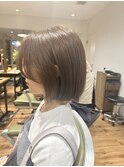 アッシュベージュ ボブ 宮澤