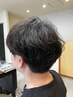 【メンズ限定パーマ】カット＋ニュアンスパーマ＋marbb＋Tr/12500