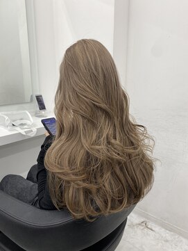 キャンディ 横浜(CANDY) 【RIKU指名限定】ミルクティーベージュ×レイヤーカット