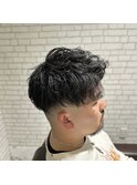 ☆スキンフェード×アップバング☆