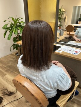 ヘアポケット スタイル店(HAIR POCKET) ぱつっとロブ