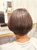 お手入れ簡単艶ボブ