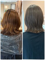 ジル(JILL) 【ミディアムボブ】透明感 × パーソナルカラー 三重県/菰野