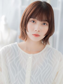 モッズヘア 上尾西口店(mod's hair) 外ハネボブショートウルフレイヤーカットTc5上尾20代30代40代