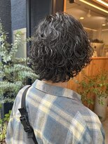 オアシス(oasis)&nbsp;【oasisオグラ】波巻きサーフパーマミディアムマッシュウルフ