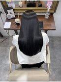 髪質改善透明感カラー顔まわりレイヤーカット韓国20代30代40代