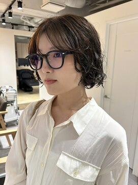 パトゥ 京都四条烏丸(patou) ボブパーマ