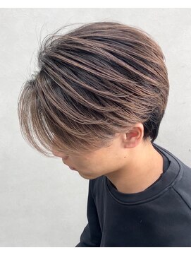 ジャンクス 千葉(junks) メンズバレイヤージュ ショコラベージュ TAIGA