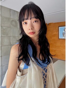 トゥコ(tuco) フェイスレイヤー  アッシュ　透け感カラー　ブルーブラック