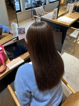 ナチュラルストレートパーマ