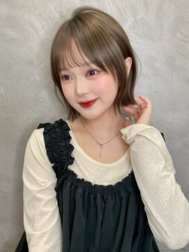 グロー 大宮(GLROW) ♪韓国ボブ/くびれボブ/レイヤーボブ/髪質改善/グレージュ/大宮