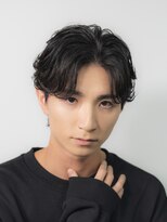 テクト バイアッシュ 吉祥寺店(Tect by Ash)&nbsp;フェザーパーマセンターパート毛流れフェザーショート吉祥寺