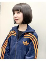 ヨーク(yoke)&nbsp;ボブ/グレージュカラー/透明感カラー