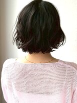 カバーヘア ブリス 戸田公園西口店(COVER HAIR bliss)&nbsp;美髪ボブパーマ黒髪透明感カラー春カラーブリーチなしp戸田公園