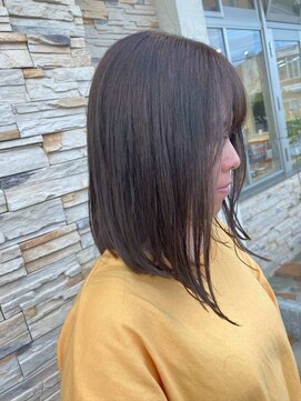 スタイルジャパン 照屋店(style JAPAN) 透明感カラーー×髪質改善トリートメント