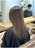 【艶髪ブラウン】【髪質改善カラー】【日本橋人形町】