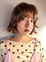 ロティー 天神(loty)&nbsp;ショート レイヤー 顔周りカット 前髪 ブリーチ ダブルカラー
