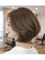アルー ヘアーデザイン 中山寺店(aluu hair design) 大人小顔ボブ