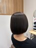 【ツヤ髪キープ♪】髪質改善カラー＋トリートメント ￥13,200～　→