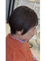 アース 浜松志都呂店(HAIR&MAKE EARTH)&nbsp;ショートボブ×髪質改善×ベージュカラー