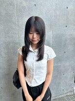クレア 下北沢(CREA) ミルクティーブロンド/ダークブルー/デジタルパーマ/下北沢