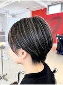 レディースショート×ハイライト