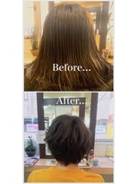 ルシード スタイル ルッツ(LUCIDO STYLE RUTTU)&nbsp;ボリュームアップショート。［お客様］［林　翔大］