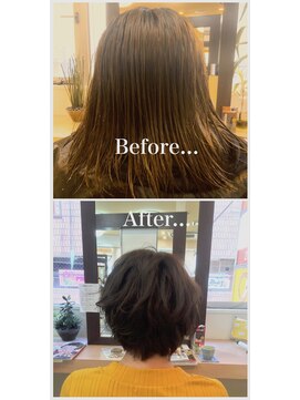 ルシード スタイル ルッツ(LUCIDO STYLE RUTTU) ボリュームアップショート。［お客様］［林　翔大］