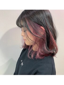 サングース(Sungoose) <sungooseTOKYO>インナーカラーくびれミディ