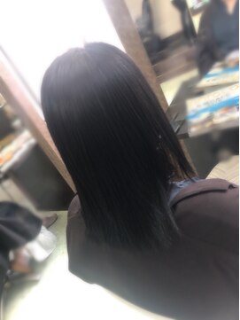 ヘアーサロン ティアレ(hair salon Tiare) 黒髪艶感さらさら弱酸性GMTストレート！