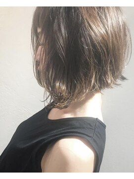 ホロホロヘアー(Hair) 【ホロホロHair】前下がりきりっぱなしボブ