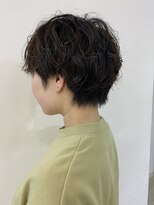 クラン 六甲道(Chlan) マッシュショート×ニュアンスパーマ【灘区/六甲道】