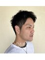 オム(HOMME)&nbsp;男性カットも得意です。くせ毛のようなパーマでセットも楽に◎