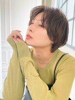 アドレバイハピネス(ADORE by happiness) 大人可愛い  　ワンカールシルエットショート　20代30代